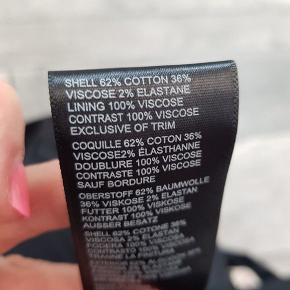 Free People Cindy Vest Waistcoat Top XS UK 6 Black Velvet Tie Event Formal BN - Picture 11 of 12